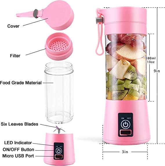 Portable USB Fruit Juicer