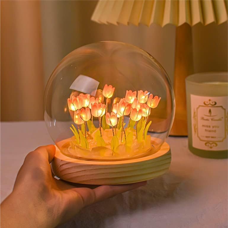Tulip Night Light | LED Decorations Lamp | DIY Tulip Lamp