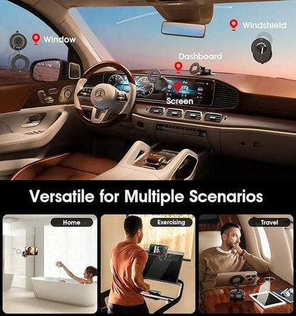 NewPicks K007 Magnetic Phone Holder – 360° Rotation | Strong Magnet | Universal Car & Desk Mount
