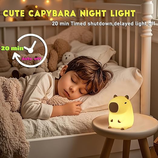 USB Rechargable Capybara Night Light