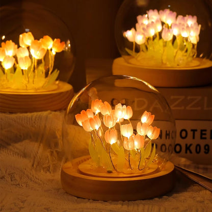 Tulip Night Light | LED Decorations Lamp | DIY Tulip Lamp