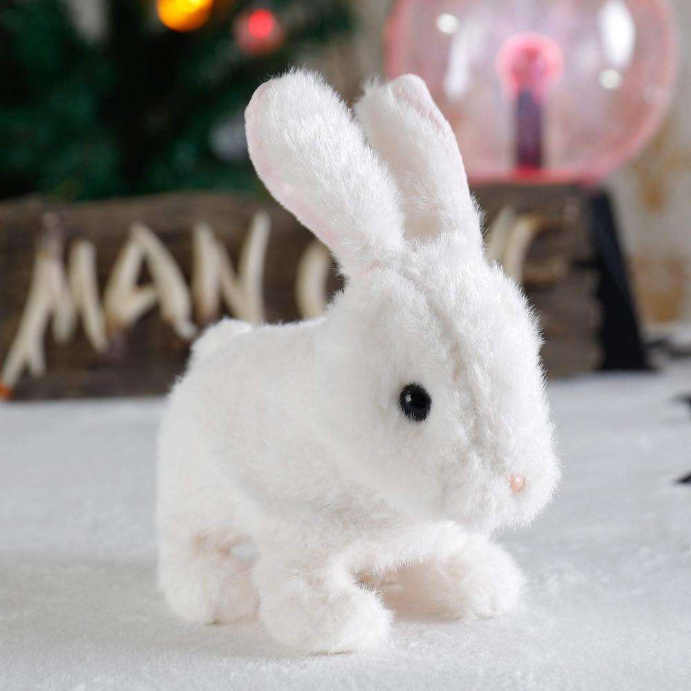 Interactive Hopping & Singing Bunny Plush Toy | Electronic Bunny Toy for Kids
