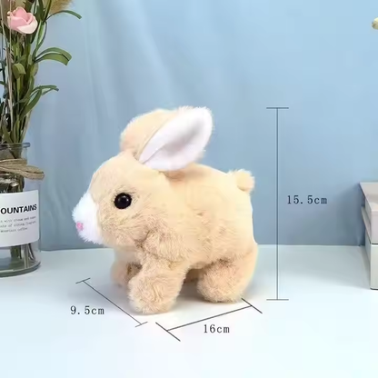 Interactive Hopping & Singing Bunny Plush Toy | Electronic Bunny Toy for Kids