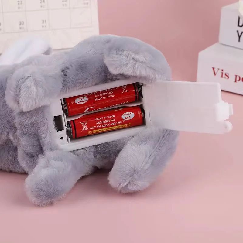 Interactive Hopping & Singing Bunny Plush Toy | Electronic Bunny Toy for Kids